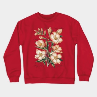 Vintage Orange Blossom Botanical Crewneck Sweatshirt